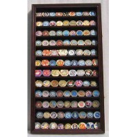 Large 108 Military Challenge Coin Poker Chip Display Case Cabinet 80588018123  163042619089